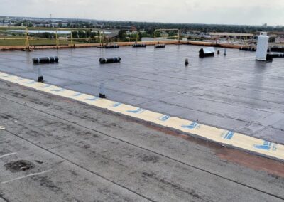 flat roof installation